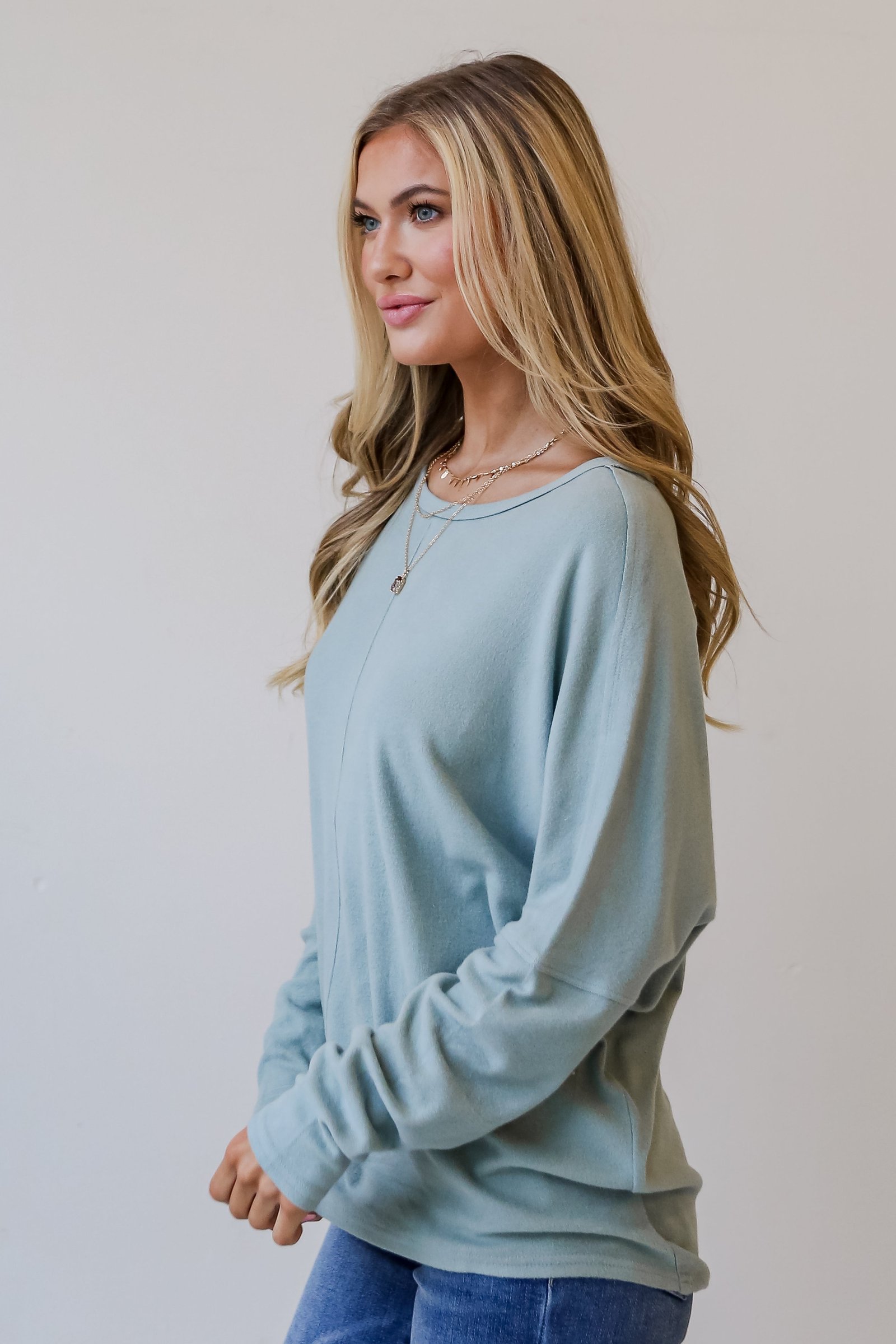 Lindsay Brushed Knit Top - DOORBUSTER