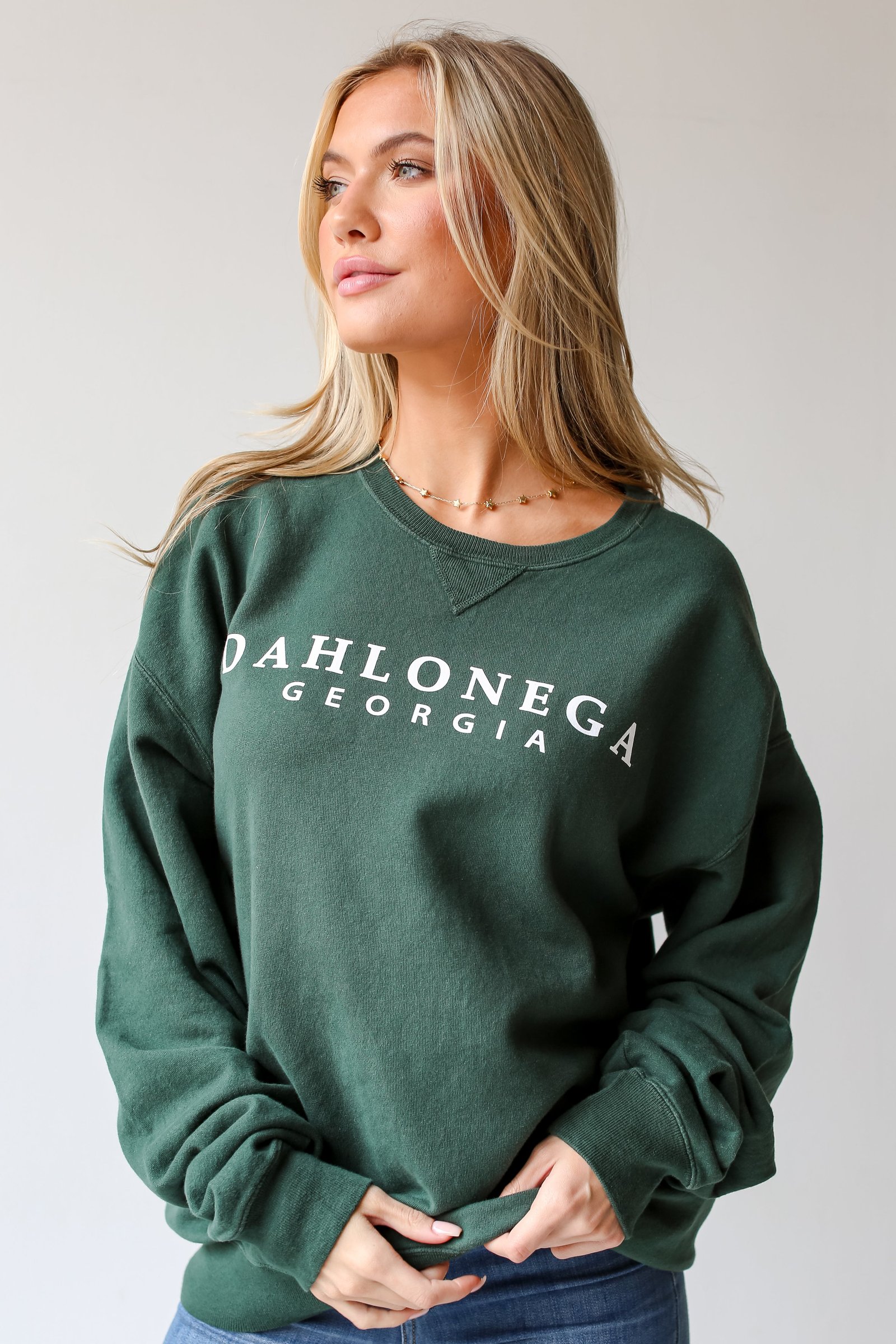 Hunter Green Dahlonega Georgia Pullover